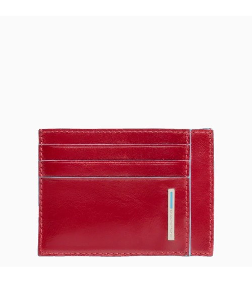 Piquadro Blue Square: Porta Carte di Credito in Pelle